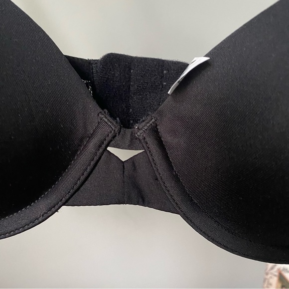 Maidenform One Fab Fit Demi Bra Lace-Trimmed Flex-Back Underwire T-Shirt Bra 32B - Picture 4 of 8